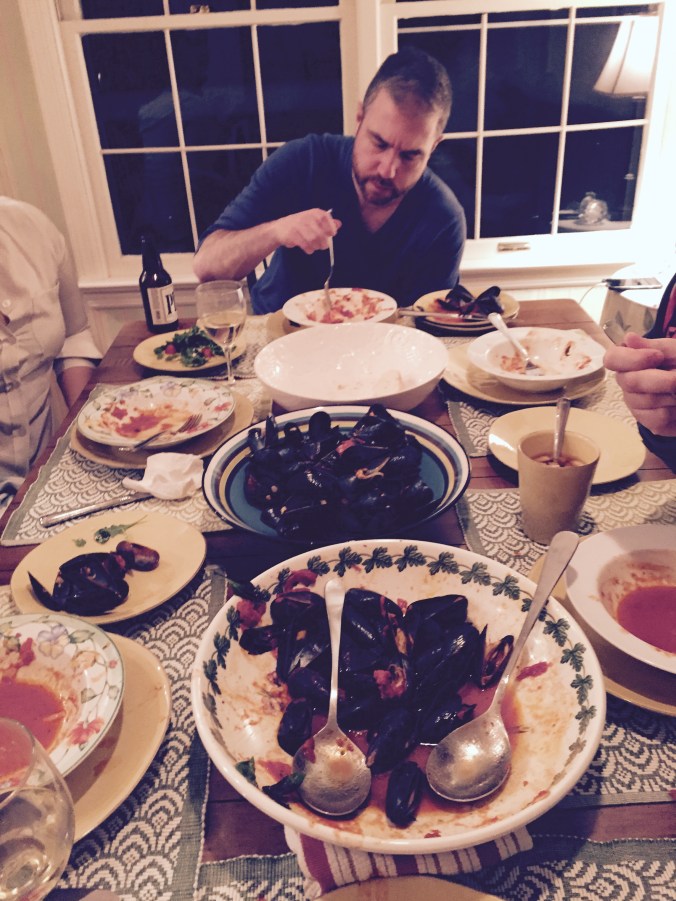 Mussel Dinner