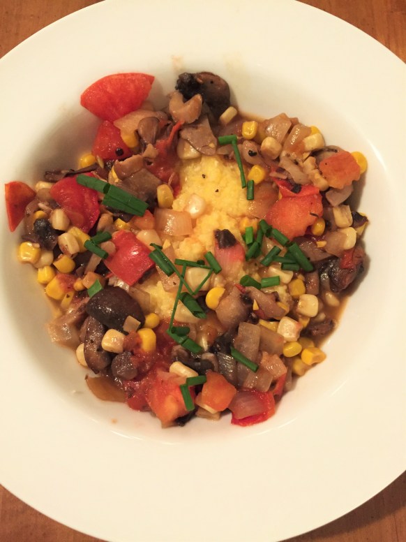 Polenta with Mushroom Ragu