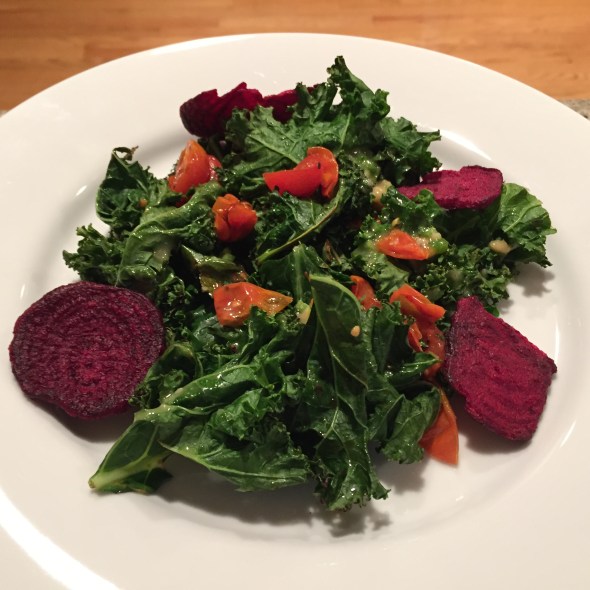 Warm Kale Salad