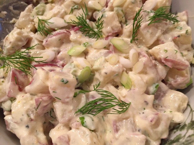 Turkish Potato Salad with Dill