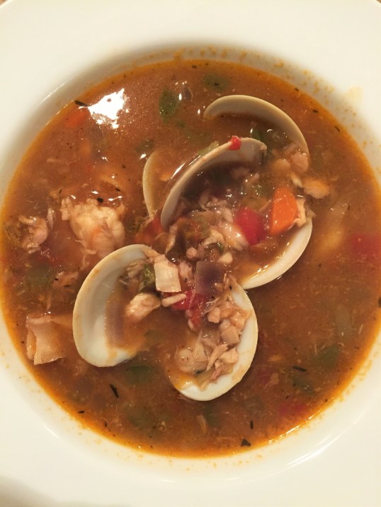 Bermuda fish chowder