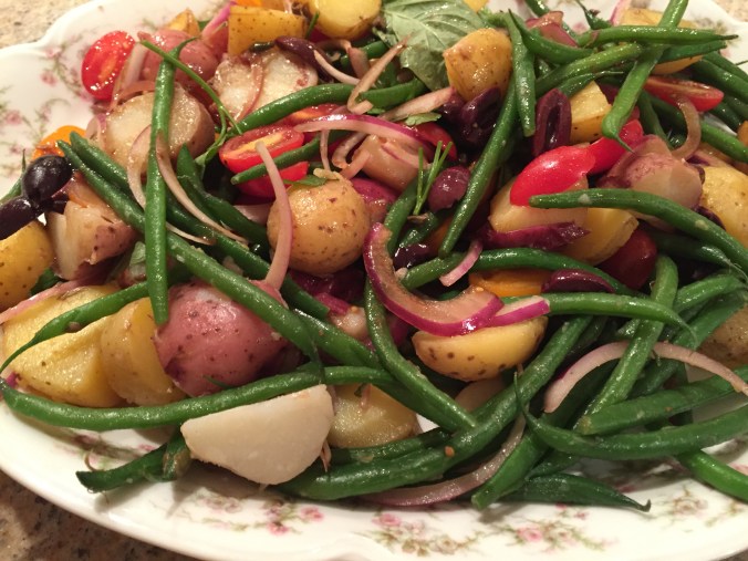 Haricots Verts and Potato Salad