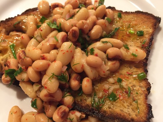 Marinated mixed beans