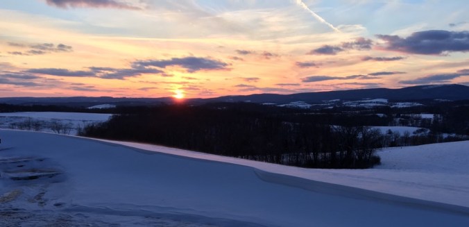 Sunset at Richmond Farm