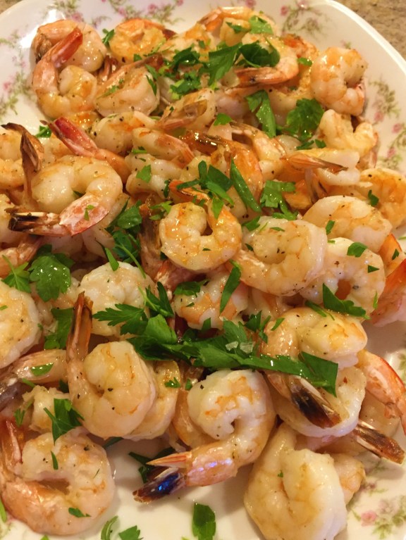 Shrimp on the barbie