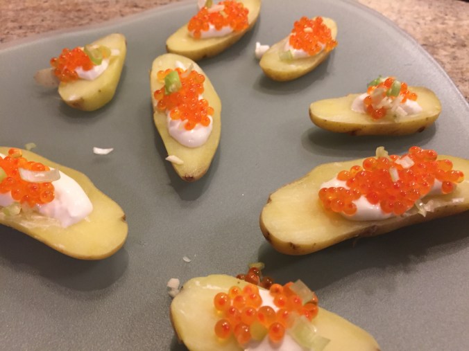 fingerlings with roe