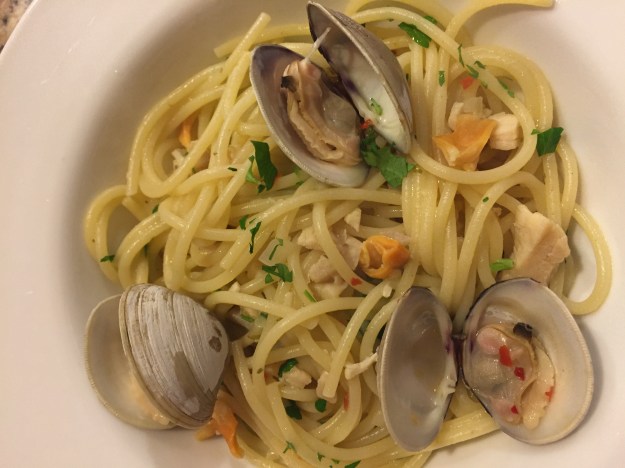 linguine con vongolle