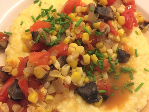 Polenta Mushroom Ragout