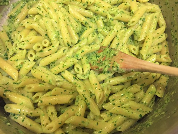 penne pesto