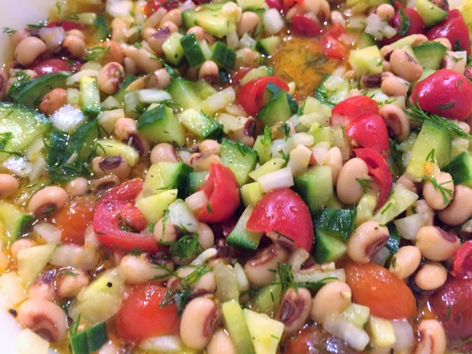 black-eyed pea salad