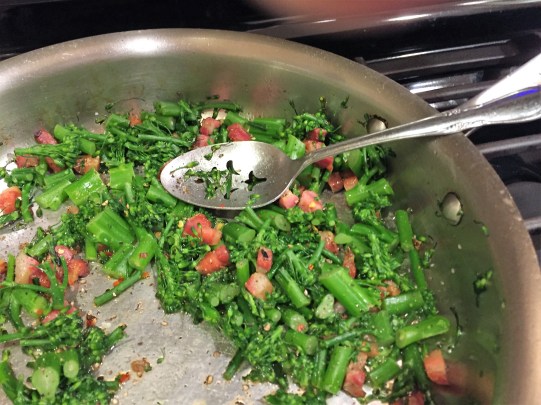 shells with brocolini