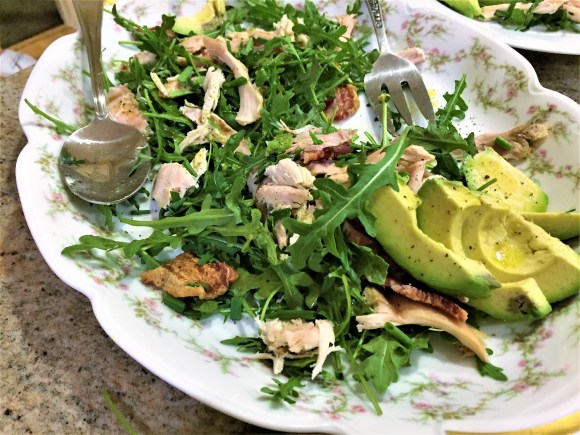 Rotisserie Chicken with Greens