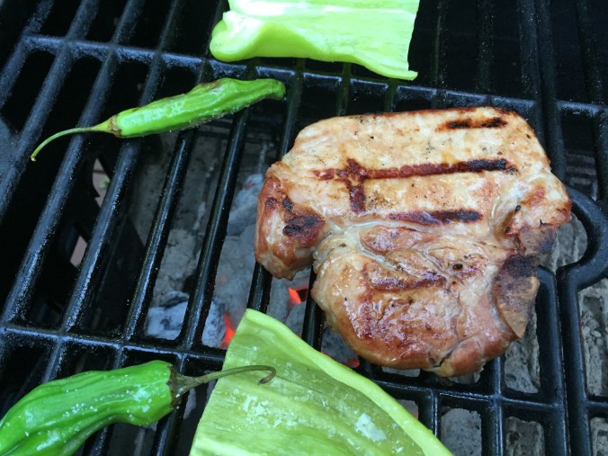 chop on grill