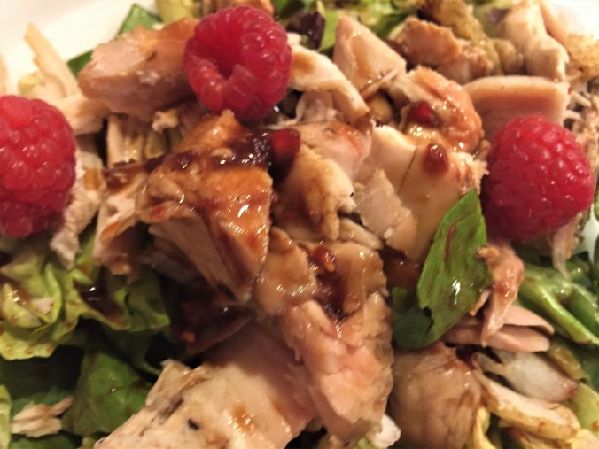 Chx Sal Raspberry Vinaigrette
