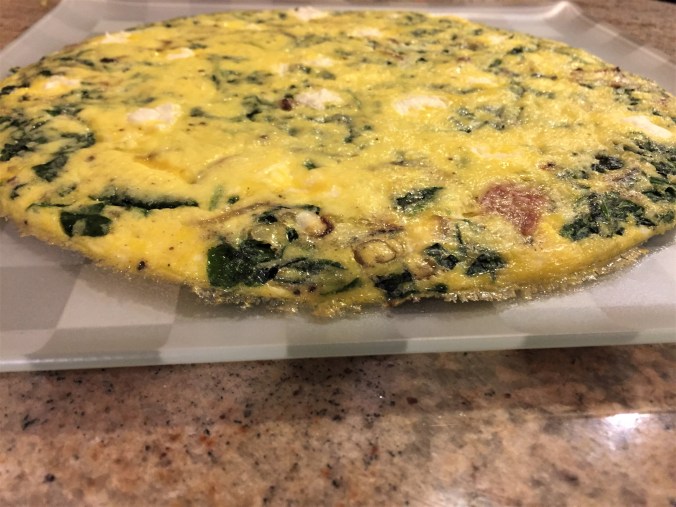 Bacon frittata