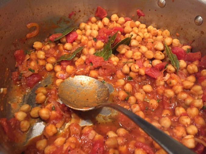 Chickpeas pot