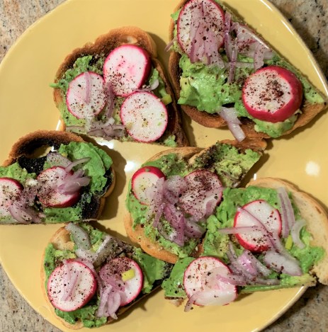avocado toasts