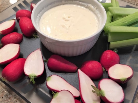 radishes with creme fraiche (2)