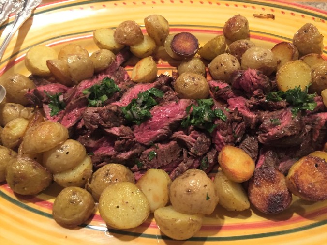 Skirt Steak and potatoes (2)